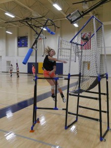 How to hit a volleyball with volleyball training equipment from the edge pro volleyball trainer